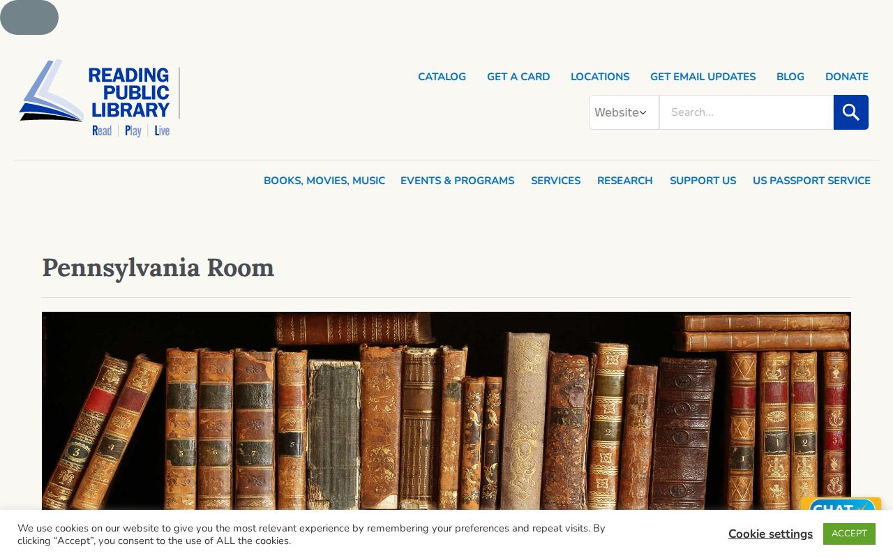 Reading city directory research at the Reading Public Library Pennsylvania Room